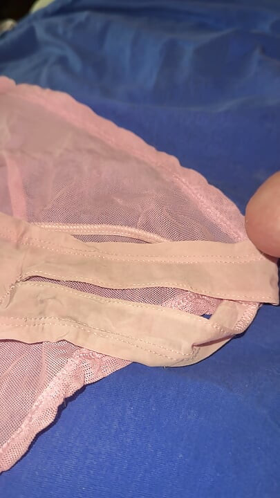 Cum on wife’s panties 48