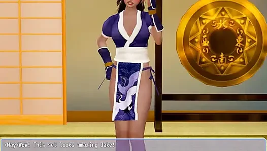 Coming of Ages -gameplay -roleplay - Cosplay - Street Fighter-photoshoot 7 -part 1