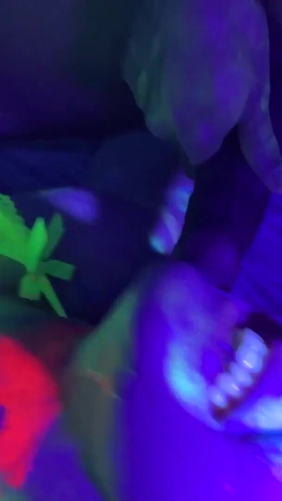 Glow Party! Bukkake Gangbang for Cum-hungry Slut  - Vanessa Cliff | Clip 3