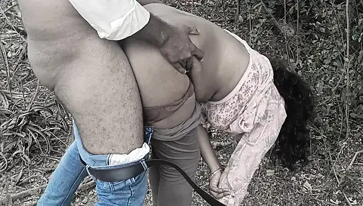 Outdoor hot fuck