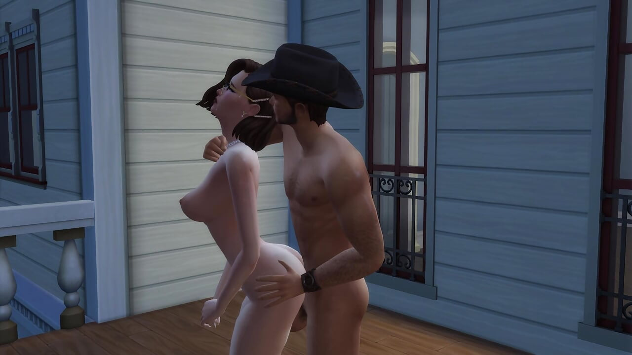 Deep thrusts and hardcore sex in couple 3D