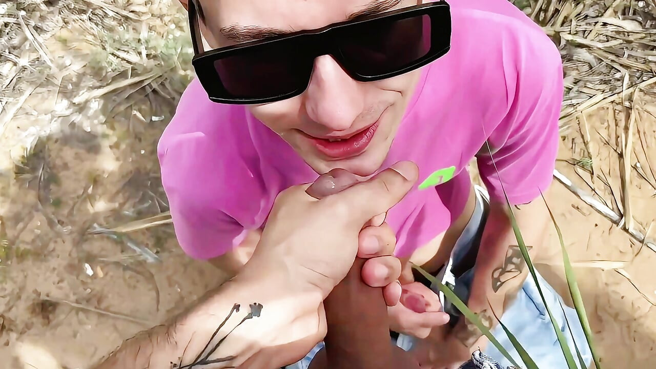 Hot gay sex outdoors