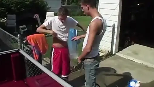 Young & Tight Twinks Indulge in Sex