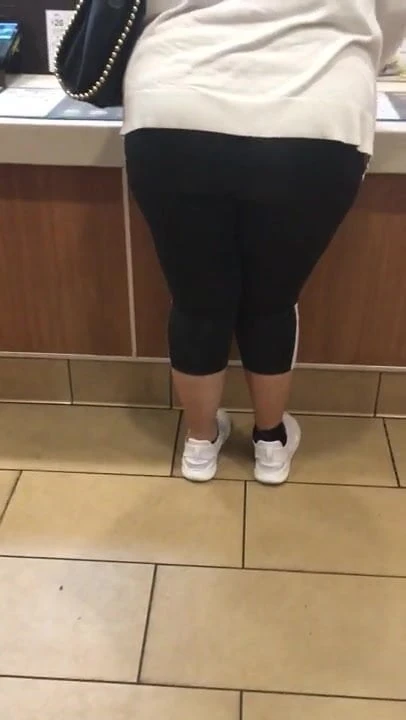 Middle-aged Latina With A Fat Round Ass
