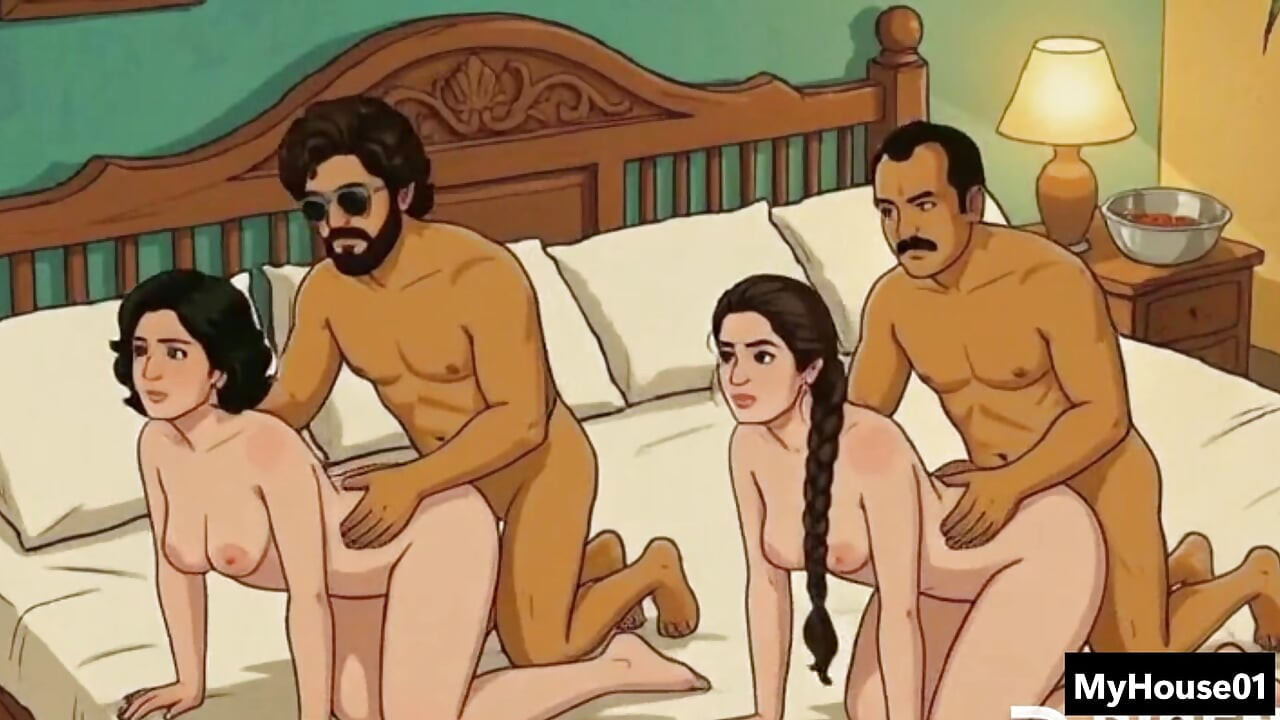 Pushpa and Srivalli Sex with thier own house