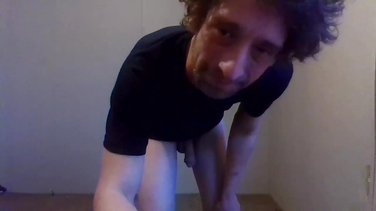 Trying Clothes; Playing, Dressing and Undressing - Black Compression Shirt Pt 8
