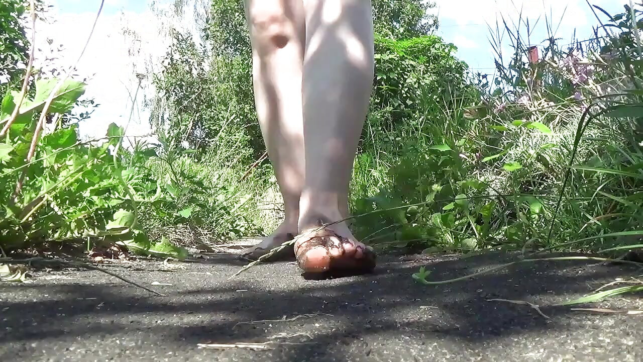 Lick my dirty feets bitch!