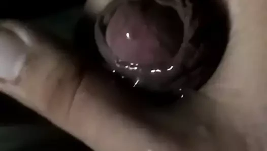 Masturbacao em primeiro plano e slowmotion