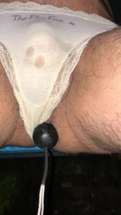 Pissing and anal balls