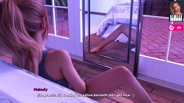 Melody part 7: we have started with our lessons, she loves to masturbate