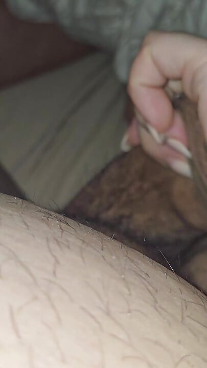 Am I too horny? Simply step mom handjob step son big dick in erection for fun
