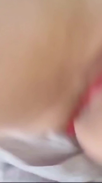 Stunning moment from "lesbian brushing her big how she likes to move her ass"