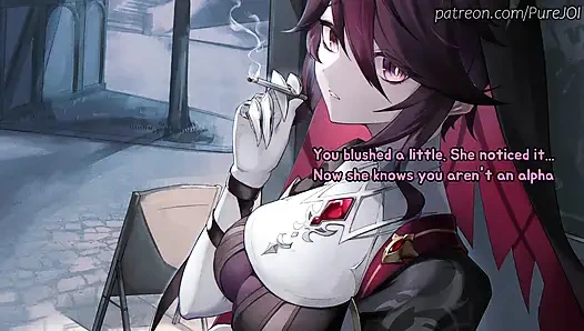 Rosaria from Genshin Impact makes your cock suffer (Edging JOI)