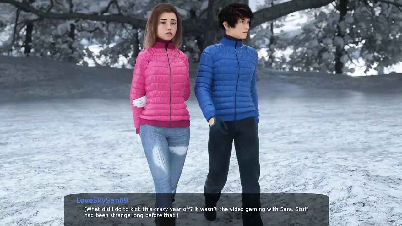 Milfy City - especial navidad - parte 123 jugando con Sara por Loveskysan69