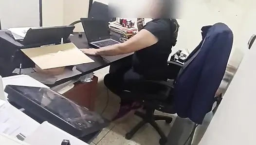 Hardcore office sex with a horny boss PART 1