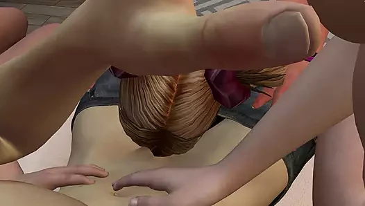 Tight Pussy Juliet Deepthroats Your Cock for Cum and Short Hair Babe Rides Your Cock