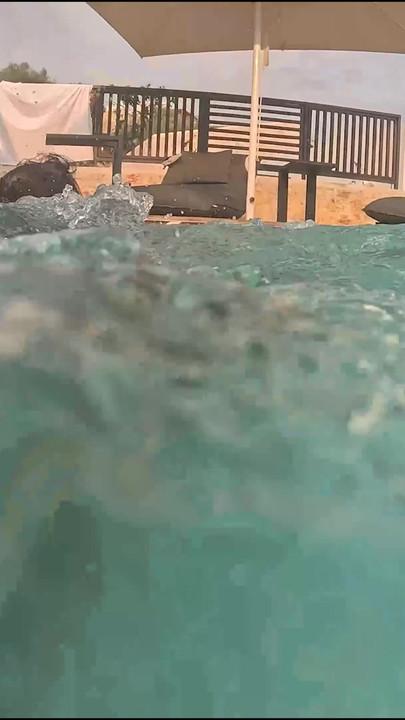 Marina Gold learning how to breathe suck fuck eat cum UNDERWATER