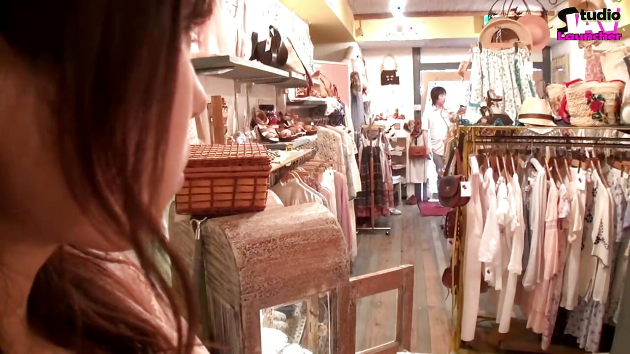 Risky Thrill, Bold Encounter with a Charming Shop Assistant After a Risky Moment - Scene1