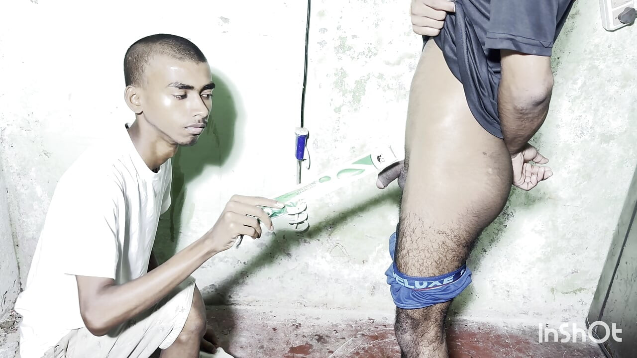 Guy Invited Cute Friend to Visit for Fucking, Throaty Blowjob Fucked Tight Ass Twink