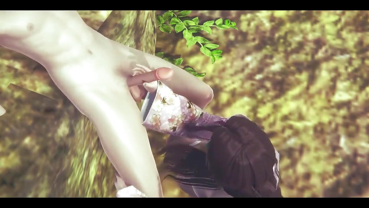 Demon Slayer Hentai - Nezuko μαλακία και πρωκτικό - Ιαπωνικά ασιατικά manga anime ταινία πορνό παιχνίδι πορνό