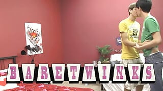 Twinks Fuck Bare & Have Delicious Cum Swallowing
