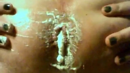 anal creampie with dildo