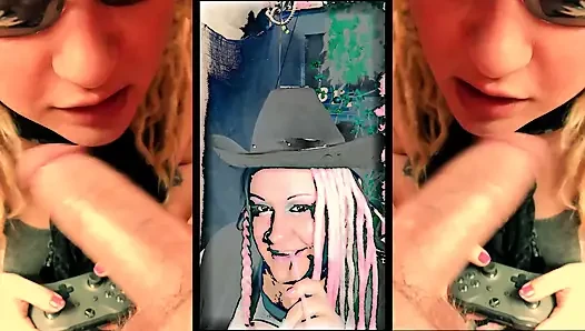 Aus hetero-cowboys werden schwanzlutschende sissies, blowjob mit abspritzen endet