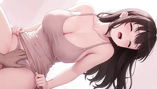 My friend asked me to jerk off to her and cum on her