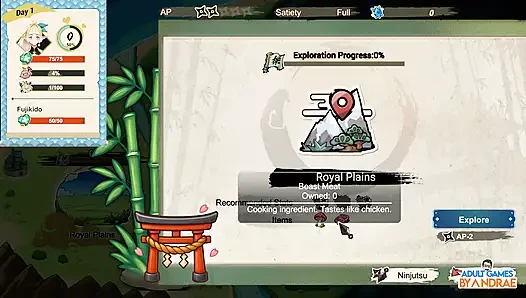 Flee, My Elven Ninja! 3D Gameplay Part 2 - Lizet’s Training and Exploration Begins