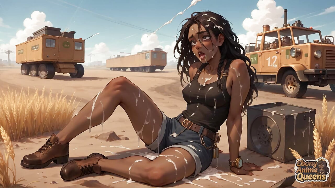 Ebony Siren's Wheatfield Pokušení - Nejlepší Ebony XXX!