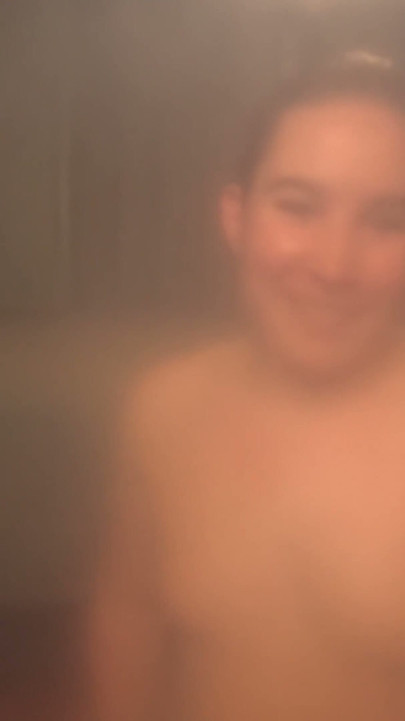 Girl sharing my cock with her faggot roommate to cum on his pathetic face | Clip 3