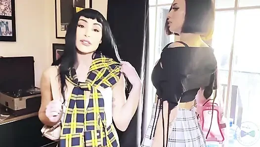 Cum Swapping Busty Tutors Get Taught a Lesson in BBC