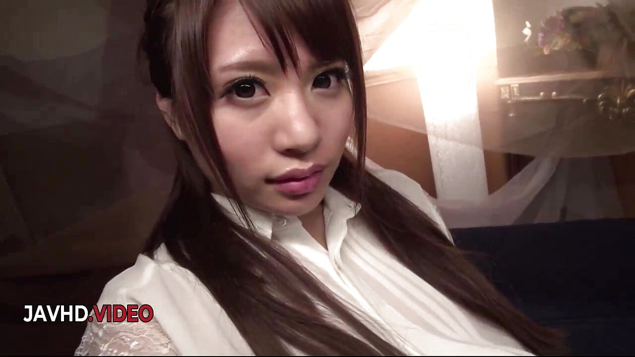 Haruna Kawase's Steamy Solo with a Huge Asian Dildo