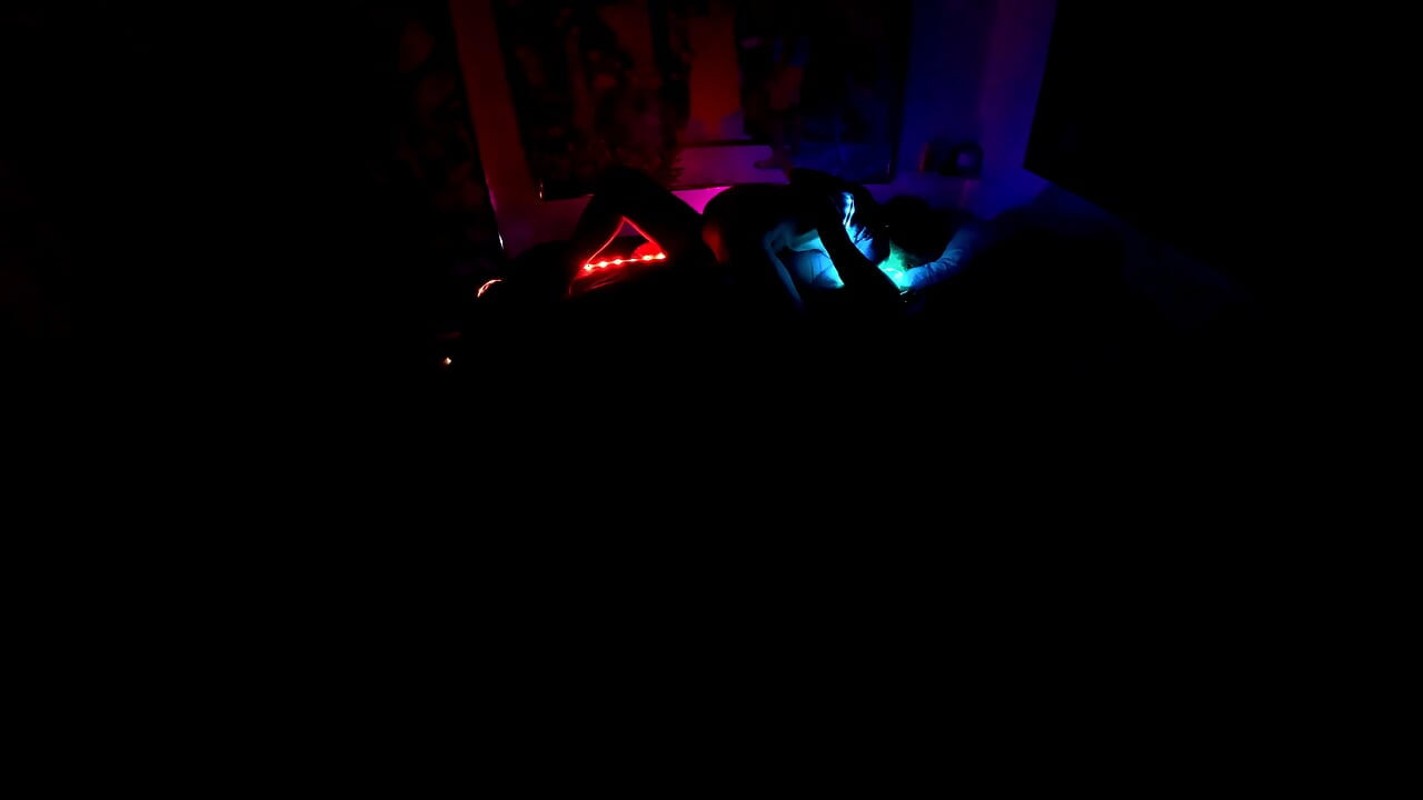 Two lighting experiments - One with Ultraviolet, The Other With an LED Strip