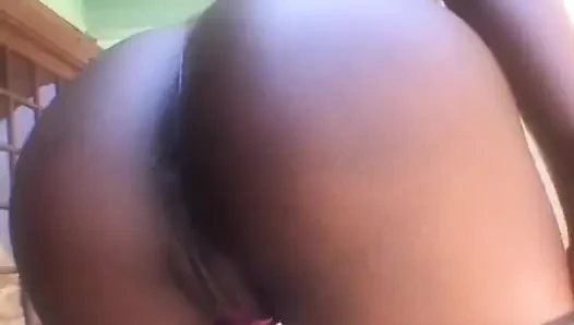 Very sexy big boobs black girl double penetrated anal threesome