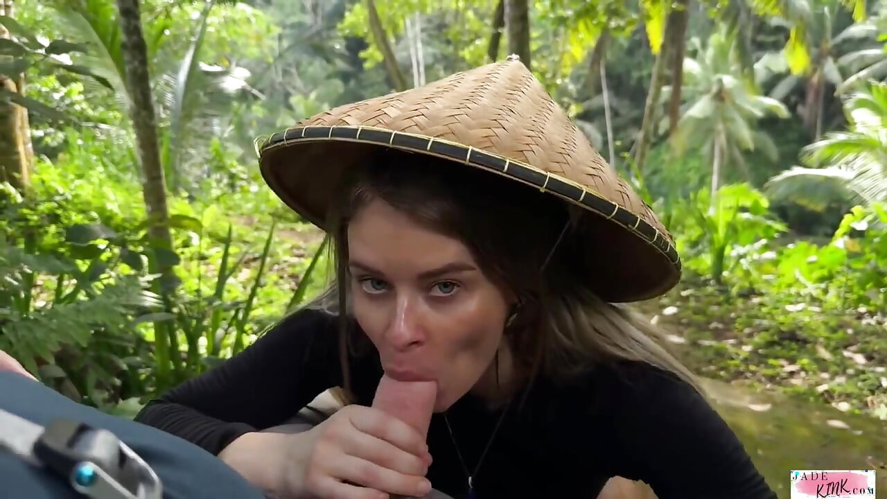 Puta novia quería chuparme y la hice feliz - Jade Kink