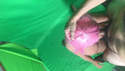 Une influenceur suce une bite - Pipe de sexdoll en POV