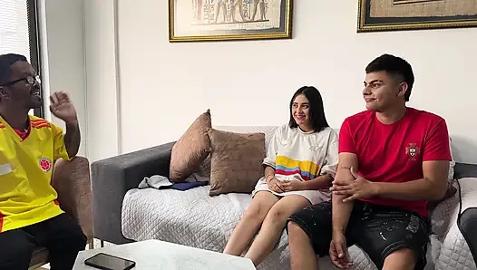 My Best Friend Crying While I His Wife For Losing The Colombia Vs Portugal Match Bet.