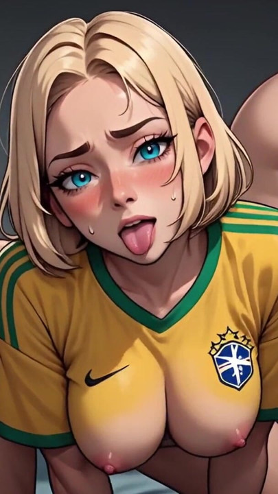 World Cup, Brazil, Hentai, Concentration sex, Animation, Bukkake, Artificial Intelligence, brazilian funk, bikini, uncensored | Clip 1