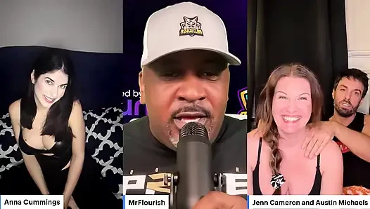 Mrflourish Podcast the Morning After with Guest Adult Star Anna Cummings