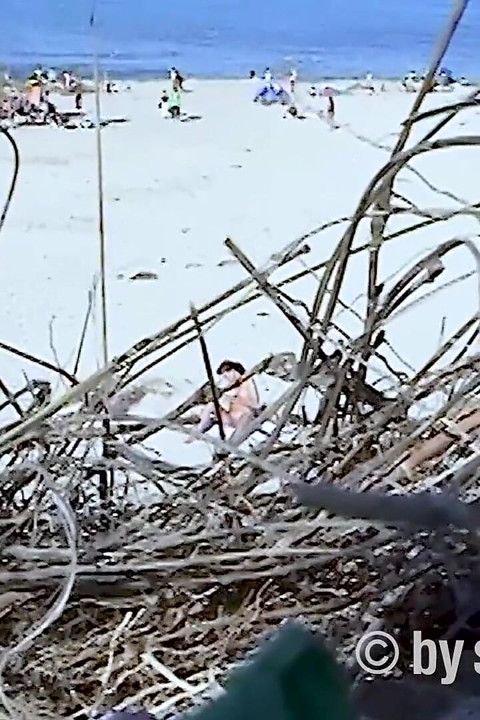 Beach Girl Barbetta Gets Naked in the Bushes