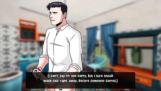 Dawn of Malice: stiefsohn wichst mehrmals auf das schmutzige höschen seiner stiefmutter, sie erwischte ihn, episode 9