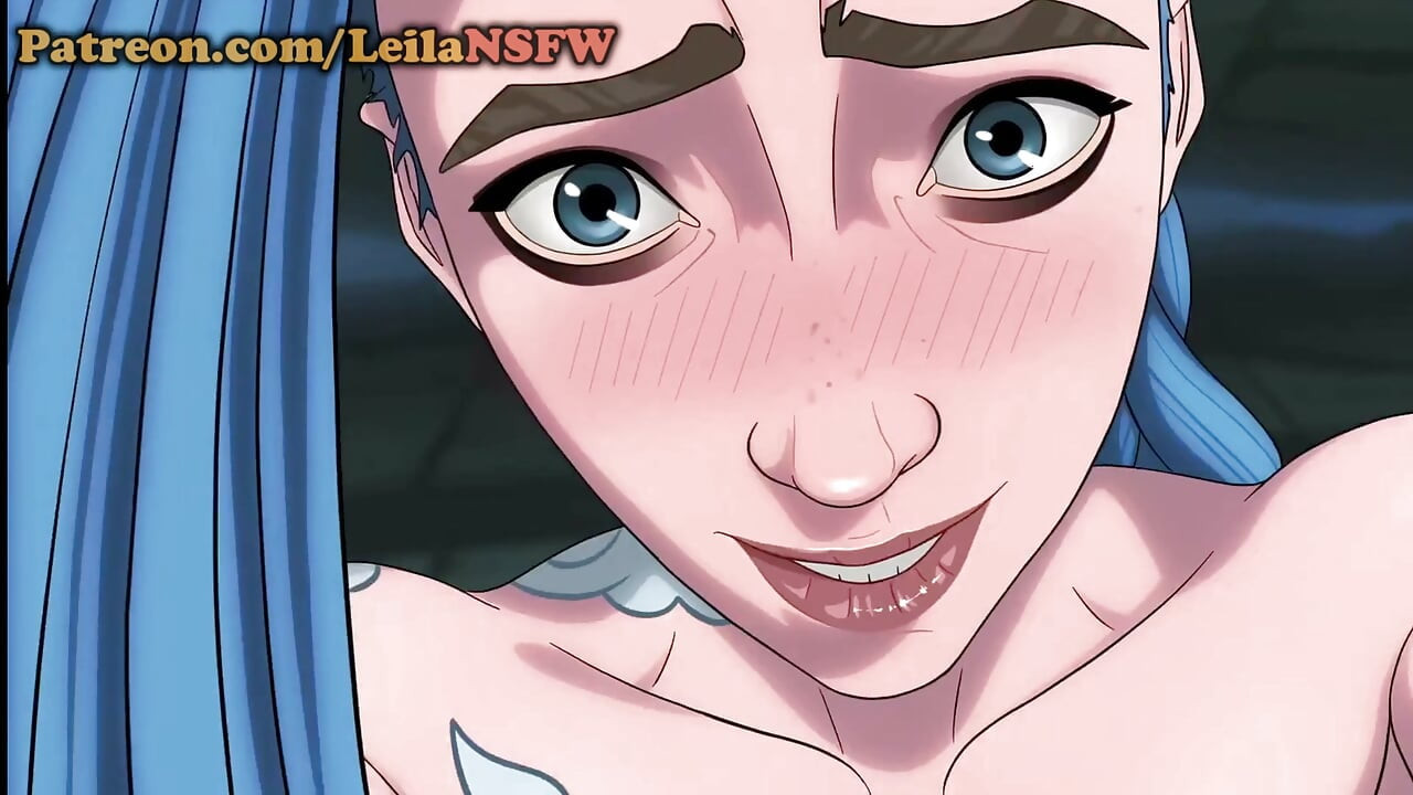 Jinx Big Cum Addict Ridding Ekko Big Back Cock