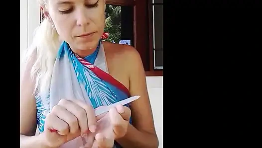 Abaikan kamu! Nail Cut, Polandia, Mewarnai