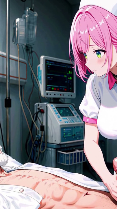 Beautiful nurse has the formula to get her buddies better faster- porn in spanish- AI porn | Clip 1