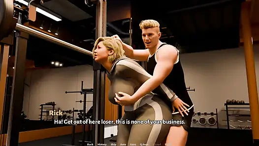 Mad Adventure #13 Destroying a Horny Cougar's Fat Ass in Her Office