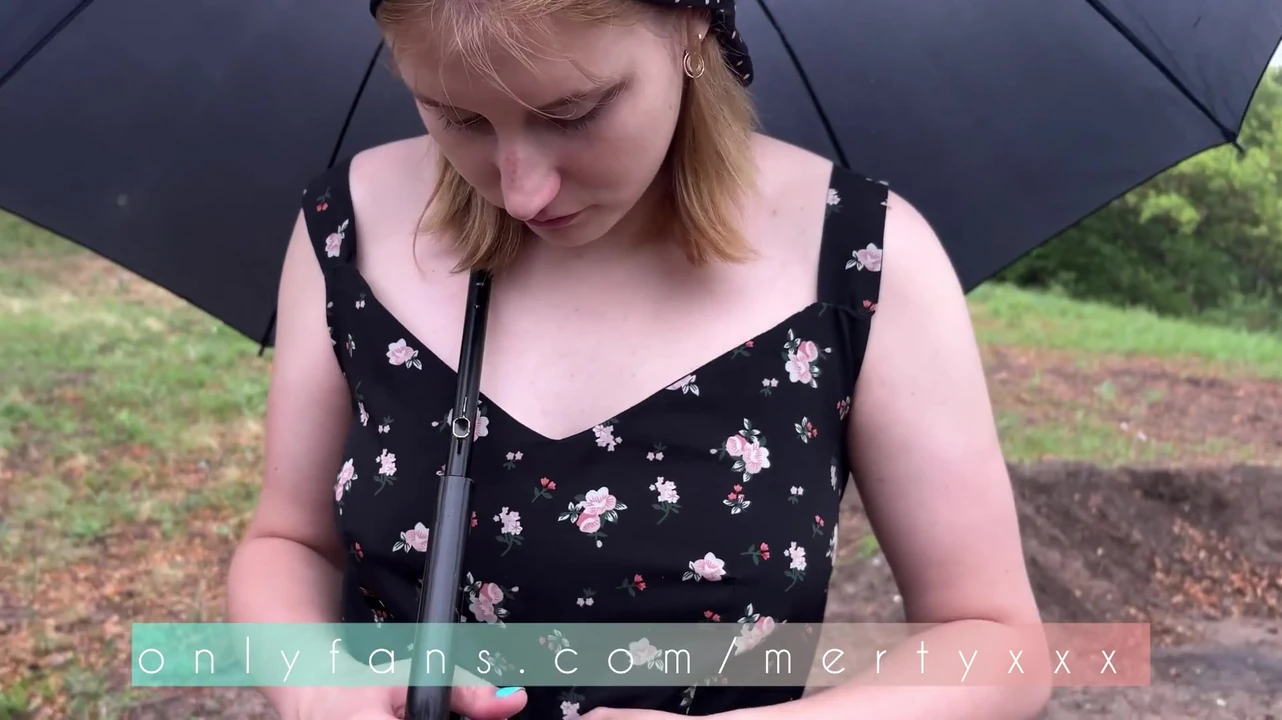 First anal sex of a blonde girl from the village