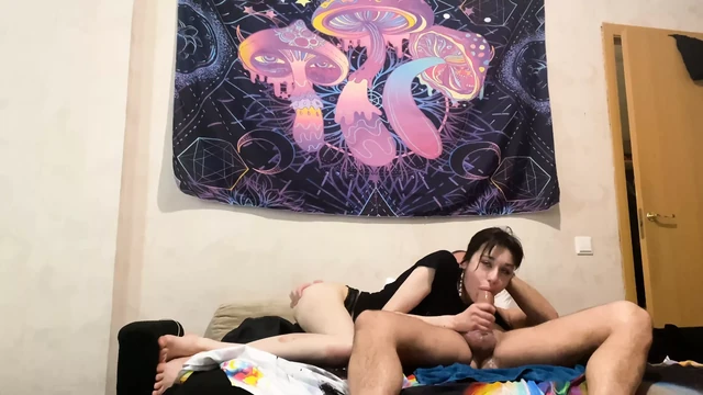Rough FACE FUCKING of an 18 years old slut