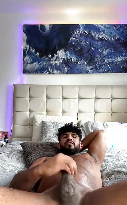 Masturbating on Webcam