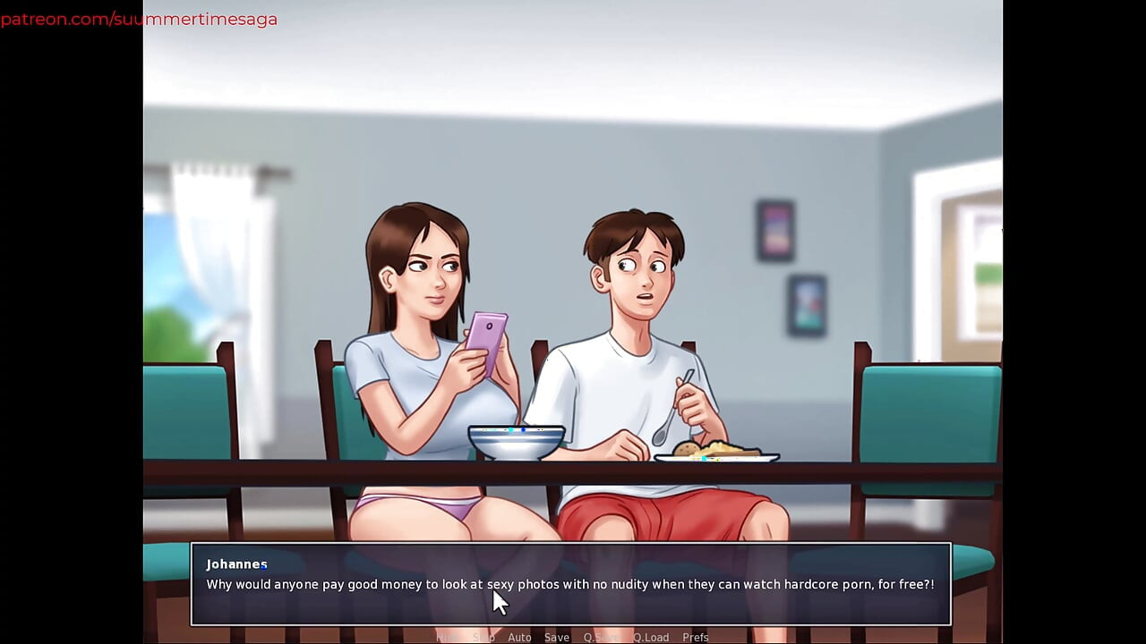 Summertime saga - ive had to pay Jenny to see her tits